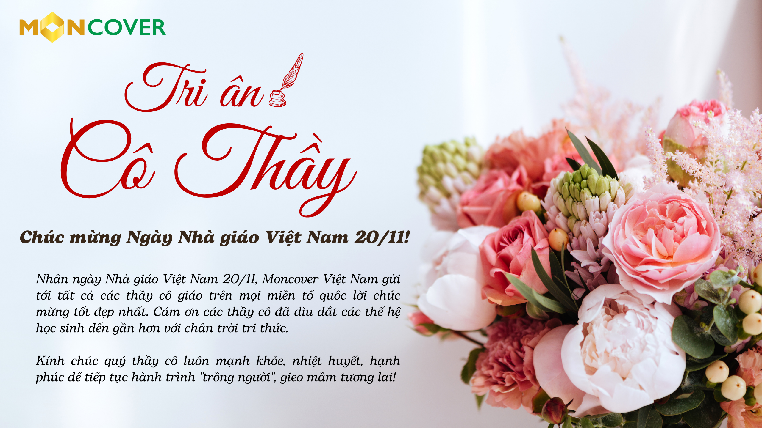 Chúc mừng Ngày Nhà giáo Việt Nam 20/11/2022!